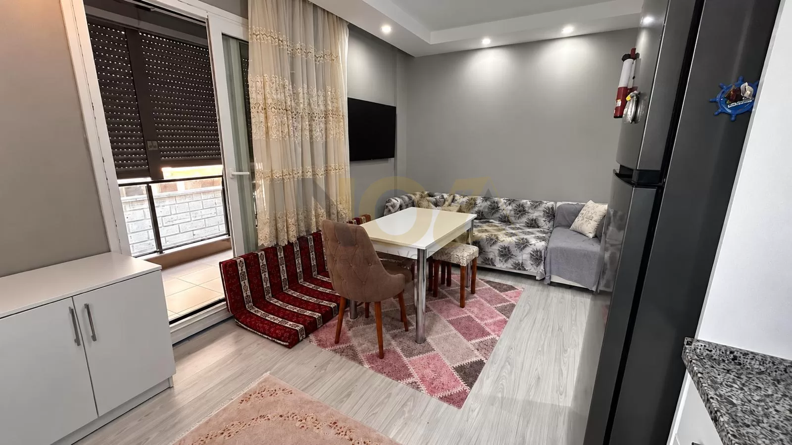 İSABEYLİ'de SATILIK 1+1 EŞYALI DAİRE