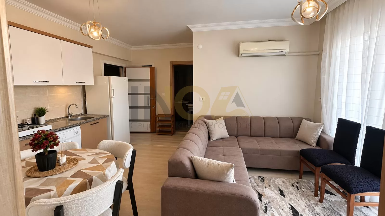 İSABEYLİ'de KİRALIK 2+1 YENİ EŞYALI DAİRE